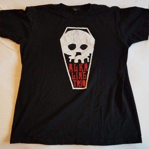 black Alkaline Trio punk emo band shirt size M